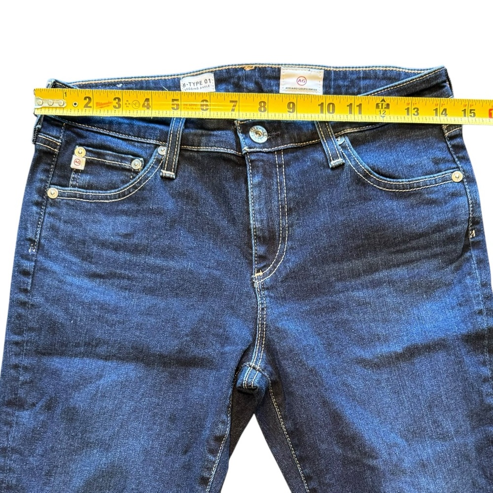 Ag Adriano Goldschmied B Type 1 Skinny Ankle Jeans 28x29 - Picture 3 of 9